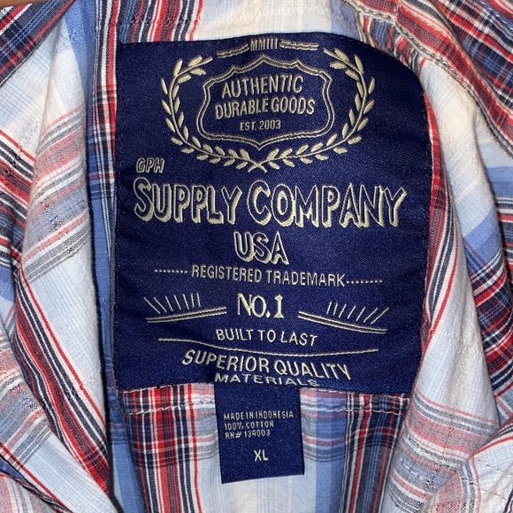 GPH Supply Company XL Dress Shirt - Picture 3 of 4